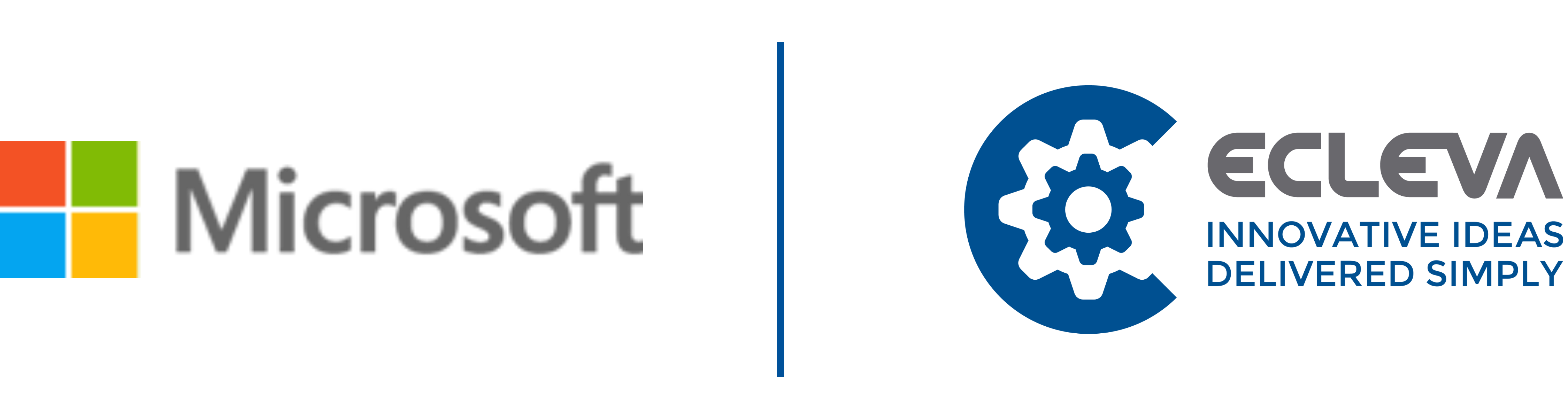 Microsoft x ECLEVA Logo